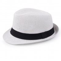 Gyerek nyári kalap természetes fehér